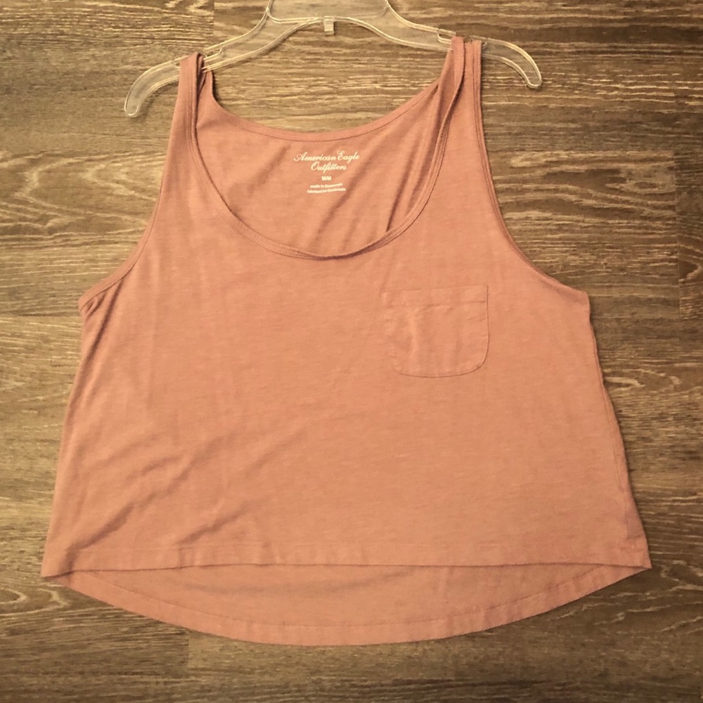 peach colored fun tank top